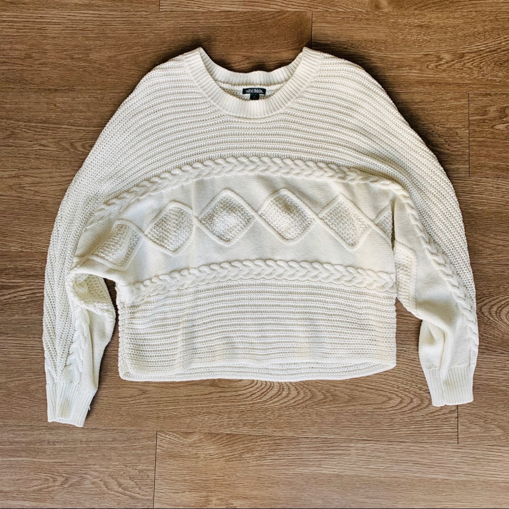 Wild Fable Cable Knit Sweater